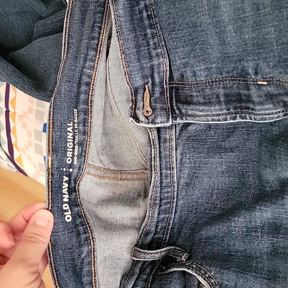 Womens Old Navy Blue Jeans 18 short